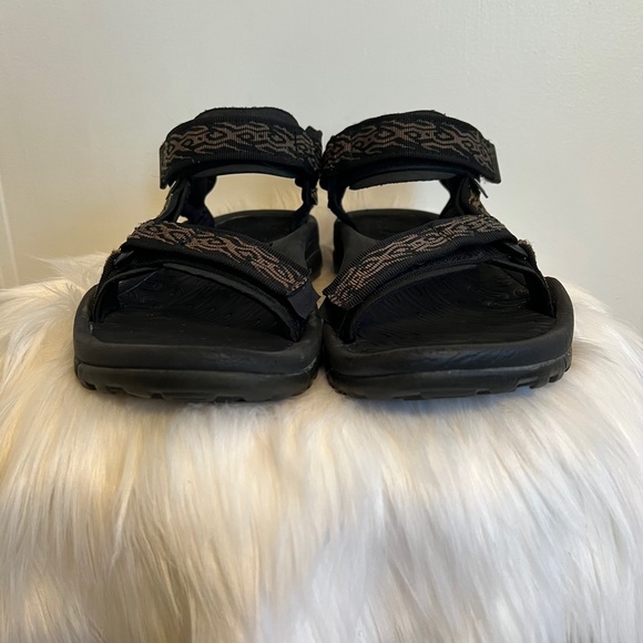 Men's TEVA Terra Fi 6673 Hiking Sport Sandals Black Size 9 - Picture 6 of 7